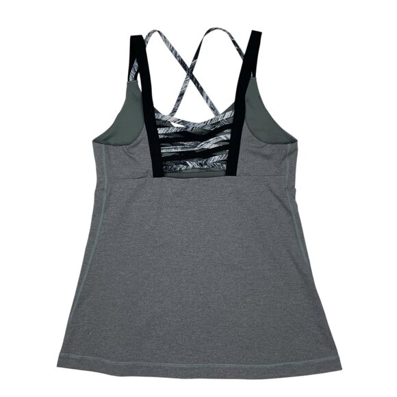 Lululemon Hot To Street Tank Top 8 Heathered Slate Slate Gray - Picture 14 of 14